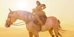 1girls 3d 3d_(artwork) ass big_ass big_breasts bimbo bimbo_body bimbo_lips breasts busty cleavage curvaceous curvy curvy_figure equine eyebrows eyelashes eyes female female_only feral gashousesushii gigantic_ass gigantic_breasts hair hips horse horseback_riding hourglass_figure huge_ass huge_breasts human hyper hyper_breasts large_ass large_breasts legs light-skinned_female light_skin lips original original_character ramsha_qasim tan_body tan_skin thick thick_legs thick_lips thick_thighs thighs thin_waist upper_body voluptuous waist wide_hips