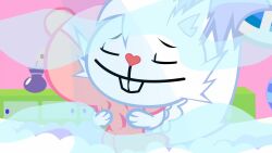 animated anthro anthro_only giggles_(htf) happy_tree_friends mp4 nemao no_humans snowers sound video webm