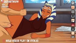 1boy 1girls ahsoka_tano alien animated bouncing_breasts clitoral_hood clitoris cum cum_in_pussy cum_inside dotartnsfw dress dress_lift hole_house legs legs_apart legs_held_open moaning muscular muscular_male orange_body pussy pussy_juice sleeveless sleeveless_shirt sound star_wars t-square_position tagme thick thick_thighs tight_clothing togruta vagina vaginal_penetration vaginal_sex video x-ray