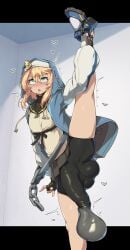 1boy 2022 ahe_gao alternate_version balls big_balls bike_shorts blonde blonde_hair blue_eyes border bridget bulge clothed clothing cum_balloon cum_in_clothes erection erection_under_clothes excessive_cum eye_contact eyes_rolling_back femboy fully_clothed girly guilty_gear guilty_gear_strive handsfree_ejaculation high_resolution huge_cock human leg_hold light_skin long_hair looking_at_viewer male_only non-euclidean_border orgasm pale_skin penis penis_bulge pleasure_face png rolling_eyes saliva shorts sinensian solo spandex_shorts standing standing_on_one_leg testicles thighs trembling veiny_penis vertical_splits