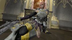 1futa 3d armor big_penis canastus clothed curvy eclair_farron erection final_fantasy final_fantasy_xiii final_fantasy_xiii-2 futa_only futanari hips human mammal penis penis_out pink_hair pinup solo source_filmmaker sword tagme