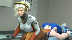 2girls 3d animated ass_on_face ass_sniffing big_ass blizzard_entertainment facesitting fart fart_cloud fart_fetish farting_in_face female female_grunting fetish fetishtrash mei_(overwatch) mercy mp4 overwatch smothering sniffing_ass sound tagme video