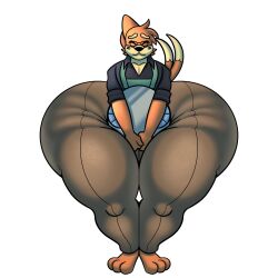 big_ass bubble_butt colelucario furry huge_ass rodrick_(colelucario) tagme tanookers thick_thighs wide_hips