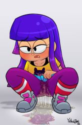 female_only glitch_techs messy miko_kubota nickelodeon omorashi pee_puddle peeing peeing_on_floor peeing_self piss puddle purple_hair purple_pants smooth_skin urination urine wetting wetting_self yellowzonemx