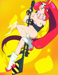 yoko littner from tengen toppa gurren lagann by aetherion art