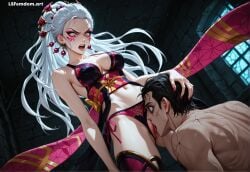 daki (kimetsu no yaiba) from demon slayer by lsfemdomart