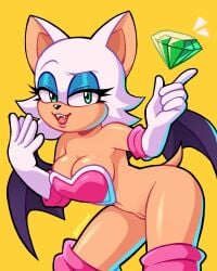 rouge the bat from sega by aikansei