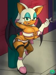 rouge the bat from sega by spicypop