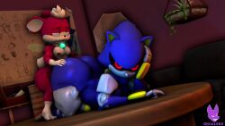 2boys 3d 3d_animation 3d_model anal anal_sex animated annoyed annoyed_expression anthro anthro_on_anthro ass_slap ass_smack big_ass big_butt big_cock chip_(sonic) disinterested disinterested_sex doggy_style fairy fat_ass gay gay_sex hot_dogging looking_at_viewer looking_pleasured male male/male male_only metal_sonic on_table plap pleasure_face qualske98 robophilia robot robot_anthro sega slap slapping_ass smacking small_dom_big_sub sonic_(series) sonic_the_hedgehog_(series) sound sound_effects sound_warning tapping_finger tapping_fingers thick_thighs thrusting video