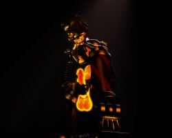 3d_(artwork) animatronic balls byt-e digital_media_(artwork) endoskeleton erection five_nights_at_freddy's five_nights_at_freddy's:_security_breach genitals hair hair_over_eye half-closed_eyes hi_res humanoid joints machine male narrowed_eyes not_furry nude penis robot scottgames solo source_filmmaker_(artwork) steel_wool_studios teeth the_mimic_(fnaf)