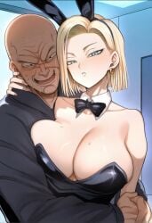 android 18 from dragon ball by aqua051