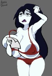 1girls adriademon adventure_time alternate_version_available animated bare_shoulders big_breasts bikini bikini_top black_hair bouncing_breasts breast_focus breasts breasts_focus busty cartoon_network cleavage curvaceous curvy curvy_female curvy_figure drooping_breasts fangs female female_focus female_only gif hi_res high_resolution highres huge_areolae huge_breasts large_breasts light-skinned_female light_skin long_hair marceline marceline_abadeer nipple_bulge nipples_visible_through_clothing pale-skinned_female pale_skin panties partially_clothed sagging_breasts screencap screenshot solo solo_female solo_focus tagme this_cant_be underwear vampire vampire_girl voluptuous voluptuous_female