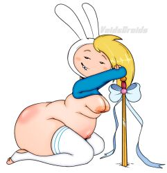 fionna the human girl from adventure time by voidsdroids