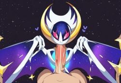 lunala from pokemon by lameai