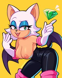 rouge the bat from sega by aikansei