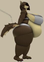 bbw big_ass big_breasts breasts bubble_butt cleavage female furry huge_ass huge_breasts irene_(queenkabu) kingofthekabuto overweight queenofthekabuto tagme thick_thighs wide_hips