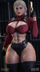 ada wong (cosplay) from black widow (movie) by cga3d