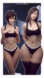 tifa lockhart from blacked by gladionanimated
