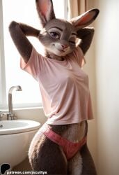 judy hopps from zootopia by jscuttyx