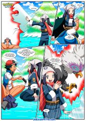 a_lover_from_the_future akari_(pokemon) blowjob comic dialogue hisuian_braviary palcomix pokémon_(species) pokemon pokemon_journeys pokemon_legends:_arceus pokepornlive satoshi_(pokemon)