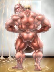 abs bara beard biceps blonde_hair bodybuilder boner cum cum_on_ceiling cum_on_floor cum_on_ground cum_on_wall cum_shower cum_splatter cumming cumshot erection excessive_cum flexing gay hitenmaru hyper hyper_balls hyper_cum hyper_genitalia hyper_penis hyper_testicles male male_focus male_only muscle muscles muscular muscular_arms muscular_ass muscular_back muscular_legs muscular_male muscular_thighs musk nude pecs posing solo solo_male steaming_body sweat sweating veins veiny_penis