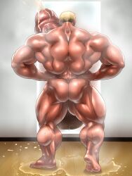 abs bara beard biceps blonde_hair bodybuilder boner cum cum_on_ceiling cum_on_floor cum_on_ground cum_on_wall cum_shower cum_splatter cumming cumshot erection excessive_cum flexing gay hitenmaru hyper hyper_balls hyper_cum hyper_genitalia hyper_penis hyper_testicles male male_focus male_only muscle muscles muscular muscular_arms muscular_ass muscular_back muscular_legs muscular_male muscular_thighs musk nude pecs posing solo solo_male steaming_body sweat sweating veins veiny_penis