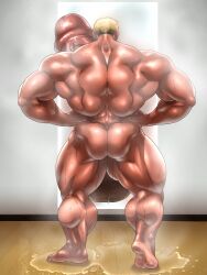 abs bara beard biceps blonde_hair bodybuilder boner cum cum_on_ceiling cum_on_floor cum_on_ground cum_on_wall cum_shower cum_splatter cumming cumshot erection excessive_cum flexing gay hitenmaru hyper hyper_balls hyper_cum hyper_genitalia hyper_penis hyper_testicles male male_focus male_only muscle muscles muscular muscular_arms muscular_ass muscular_back muscular_legs muscular_male muscular_thighs musk nude pecs posing solo solo_male steaming_body sweat sweating veins veiny_penis