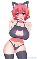 ilulu (dragon maid) from miss kobayashi's dragon maid by genki2d