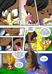 android anthro archie_comics canid canine digital_creature duo erection felid feline female fox horny imminent_vore lynx machine male mammal mobian_fox mobian_lynx natsumemetalsonic nicole_the_lynx robot sega sonic_(series) sonic_the_hedgehog_(archie) sonic_the_hedgehog_(comics) sonic_the_hedgehog_(series) tails vore