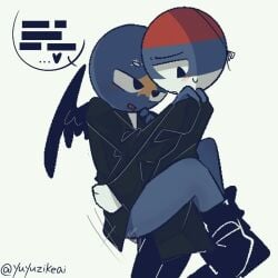 2boys anal anal_sex countryhumans cute gay gay_sex kosovo_(countryhumans) male male/male male_focus male_only male_penetrated male_penetrating male_penetrating_male penetration serbia_(countryhumans) tagme wings yaoi yuyuzikeai