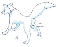 all_fours anatomically_correct anatomically_correct_genitalia animal_genitalia animal_penis anthro anthro_on_feral anus aogami ass backsack balls blue_and_white bodily_fluids canid canine canine_genitalia canine_genitals canine_penis claws closed_eyes collar cum cumshot digital_media_(artwork) disembodied_hand duo ears_back ejaculation erection fangs feral feral_focus fluffy fluffy_tail fox fur genital_fluids genitals greyscale handjob happy happy_sex holding_penis knot knot_grab knot_tugging line_art looking_pleasured male male_focus male_only mammal monochrome open_mouth orgasm orgasm_face paws penile penis penis_backwards pivoted_ears quadruped raised_tail rear_view red_fox red_fox_(f3ral) sex side_view solo_focus teeth tongue tongue_out zoophilia