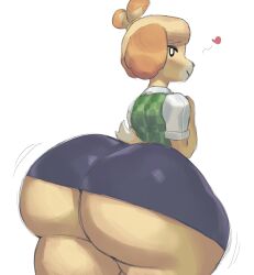 isabelle (animal crossing) from animal crossing by undergroundj