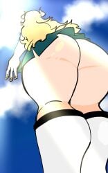 1girls 2022 ass ass_focus big_ass big_butt blonde_female blonde_hair bubble_butt curvy fat_ass female female_focus female_only hi_res high_resolution highres horns kneehigh_socks kneehighs large_ass lemonadepikachu light-skinned_female light_skin long_hair low-angle_view my_hero_academia no_panties no_underwear skirt solo solo_female solo_focus tagme thick_ass thick_thighs thighs tsunotori_pony unseen_female_face upskirt viewed_from_below voluptuous