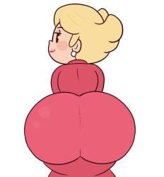 1girls about_to_fart alternate_version_available arched_back ass ass_focus ass_in_dress big_ass big_butt blonde_female blonde_hair breasts bubble_butt butt caked_up cheesecake drawful-s dress earthbound edit female female_only flirting huge_ass imminent_fart looking_at_viewer looking_back looking_back_at_viewer milf mother_(series) ness's_mom nintendo pac-man_eyes pie_cut_eyes seductive smelly_ass teasing white_background wide_hips wink