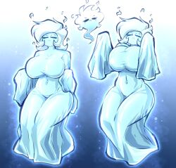 anthro big_breasts breasts female female_only ghost ghost_girl original original_character supernatural tagme thick thick_thighs tight_clothing zzzhodazzz