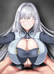 1boy 1girls alternate_breast_size alternate_version_available animated big_breasts blue_eyes blush breast_hold breasts cleavage closed_eyes color cum cum_between_breasts cum_on_face cum_on_hair ejaculation_between_breasts engulfing_paizuri ethel_(xenoblade) facial female fluids heroes_(xenoblade_3) huge_breasts juno_(pixiv32541104) large_breasts long_hair lowres male motion mp4 nintendo on_back paizuri paizuri_lead_by_male penis_in_breasts post_orgasm post_orgasm_paizuri pov pov_paizuri pubic_hair shiny_skin shorter_than_10_seconds shorter_than_30_seconds silver_hair sound straddling straddling_paizuri straight stray_pubic_hair sweat thrusting tip_peeking video xenoblade_(series) xenoblade_chronicles_3