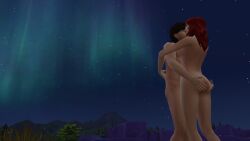 1boy 1girls after_sex ass beard blue_eyes brown_hair couple female grabbing_ass kissing lovers makeout male male/female naked naked_female naked_male nature nature_background night night_sky park passionate passionate_kiss public public_exposure public_nudity red_hair romantic romantic_couple sims sims4 straight tagme the_sims the_sims_4 wrex680