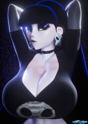 big tiddy goth gf from original by atomickingboo