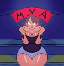 1girls animated animated_image animation big_breasts big_thighs bileshroom bouncing_breast bouncing_breasts busty busty_female cheering cleavage female jiggle jiggling jiggling_breasts large_breasts loop looping_animation no_nude old_art purple_(game) purpleverse suggestive tai_(purple) thick_legs thick_thighs thigh_gap thunder_thighs thunderthighs