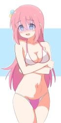 1girls @_@ arm_under_breast arm_under_breasts arms_crossed arms_crossed_under_breasts arms_under_breasts bare_arms bare_belly bare_chest bare_hands bare_hips bare_legs bare_midriff bare_navel bare_shoulders bare_skin bare_thighs belly belly_button bikini bikini_bottom bikini_only bikini_top blue_background blue_eyes blue_eyes_female bocchi_the_rock! breasts busty busty_female busty_teen cleavage collarbone crossed_arms curvaceous curvaceous_body curvaceous_female curvaceous_figure curvaceous_hips curvaceous_teen curvaceous_thighs curvy curvy_body curvy_female curvy_figure curvy_hips curvy_teen curvy_thighs dot_nose elbows embarrassed embarrassed_exposed_female embarrassed_expression embarrassed_female exposed_arms exposed_belly exposed_chest exposed_hips exposed_legs exposed_midriff exposed_navel exposed_shoulders exposed_skin exposed_thighs eyebrows_visible_through_hair fair_skin female female_focus female_only gotou_hitori groin hair_between_eyes hair_ornament high_resolution high_school_student highres hourglass_figure lean_body lean_figure legs legs_closed legs_together light-skined_female light-skinned light-skinned_female light_skin light_skin_female light_skinned light_skinned_female long_hair looking_at_viewer lurkingkaos medium_breasts midriff narrow_waist navel nervous nervous_expression nervous_face nervous_female nervous_smile open_mouth parted_lips pink_bikini pink_bikini_bottom pink_eyebrows pink_hair pink_hair_female pink_swimsuit school_girl shoulders shy shy_expression shy_smile simple_background slender_body slender_waist slim_girl slim_waist smooth_skin solo standing string_bikini swimsuit swimwear swirly_eyes teen_girl teenage_girl teenager thick_thighs thighs thin_waist tongue upper_body v-line white_background white_bikini white_bikini_top white_string_bikini white_swimsuit white_swimwear wide_hips