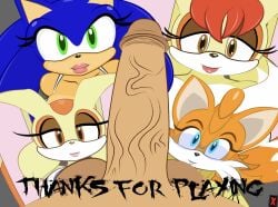 4girls bunny_girl bunnygirl cock cream_the_rabbit ctrl-z erection female fox_girl furry_female genderswap genderswap_(mtf) hedgehog_girl huge_cock milf mother_and_daughter penis rabbit_girl rule_63 sonic_(series) sonic_the_hedgehog sonic_transformed_(series) sonic_transformed_2 sonique_the_hedgehog tails_the_fox tailsko vanilla_the_rabbit