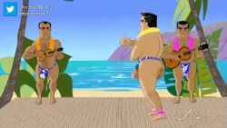 animan animanstudios big_ass casual dancing dark_skin hawaii human male tagme video