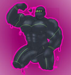 armpits arms_up big_penis frieddough gay good_boy hypnosis rubber rubber_suit