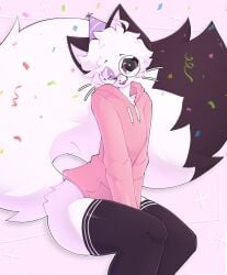 femboy furry jelly1k_(artist) tagme thighhighs