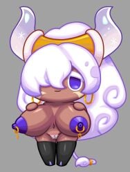 big_breasts cookie_run cookie_run_ovenbreak first_porn_of_character lorennsfw pixiv taurus_cookie