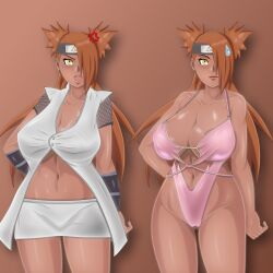 1girls adapted_costume akimichi_chouchou alternate_body_type anger_vein angry annoyed artist_request asymmetrical_hair babydoll big_breasts blush boruto:_naruto_next_generations breasts busty cleavage dress embarrassed female female_only hair_over_one_eye irritated kimono leotard multiple_outfits multiple_views naruto naruto_(series) nervous_sweat orange_hair revealing_clothes skimpy skimpy_clothes skirt solo solo_focus sweat thin thin_female tied_hair twintails voluptuous