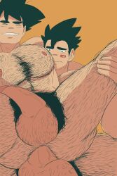 2boys anal anal_penetration anal_sex balls bara bara_tiddies bara_tits big_balls big_pecs big_penis black_hair blush blushing body_hair boner close-up closed_eyes dilf dragon_ball dragon_ball_z erect_while_penetrated erection excessive_pubic_hair eyes_closed father_and_son fucked_from_behind gay gay_anal gay_incest gay_sex hairy hairy_ass hairy_balls hairy_chest hairy_male hairy_stomach hairy_thighs hand_on_another's_thigh hand_on_thigh huge_pecs incest legs_apart legs_held_open legs_open legs_spread male male/male male_chest male_focus male_nipples male_only male_penetrated male_penetrating manboobs manly mature mature_male minkoni2 moobs muscles muscular muscular_male naked nipples nude nude_male open_legs orange_background penis penis_in_ass penis_size_difference pleasure_face pubic_hair saiyan sex sitting_on_penis smile smiling smiling_while_penetrated son_fucking_dad son_gohan son_goku spread_legs teeth teeth_showing thick_eyebrows thick_thighs veiny_penis