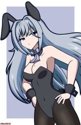 blue_eyes bunnysuit ethel_(xenoblade) female female_only heroes_(xenoblade_3) xenoblade_(series) xenoblade_chronicles_3