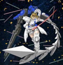 gundam gundam_wing mecha_musume tallgeese_iii thick_thighs wide_hips