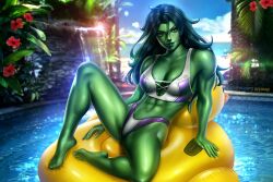 she-hulk from hulk (series) by ayyasap